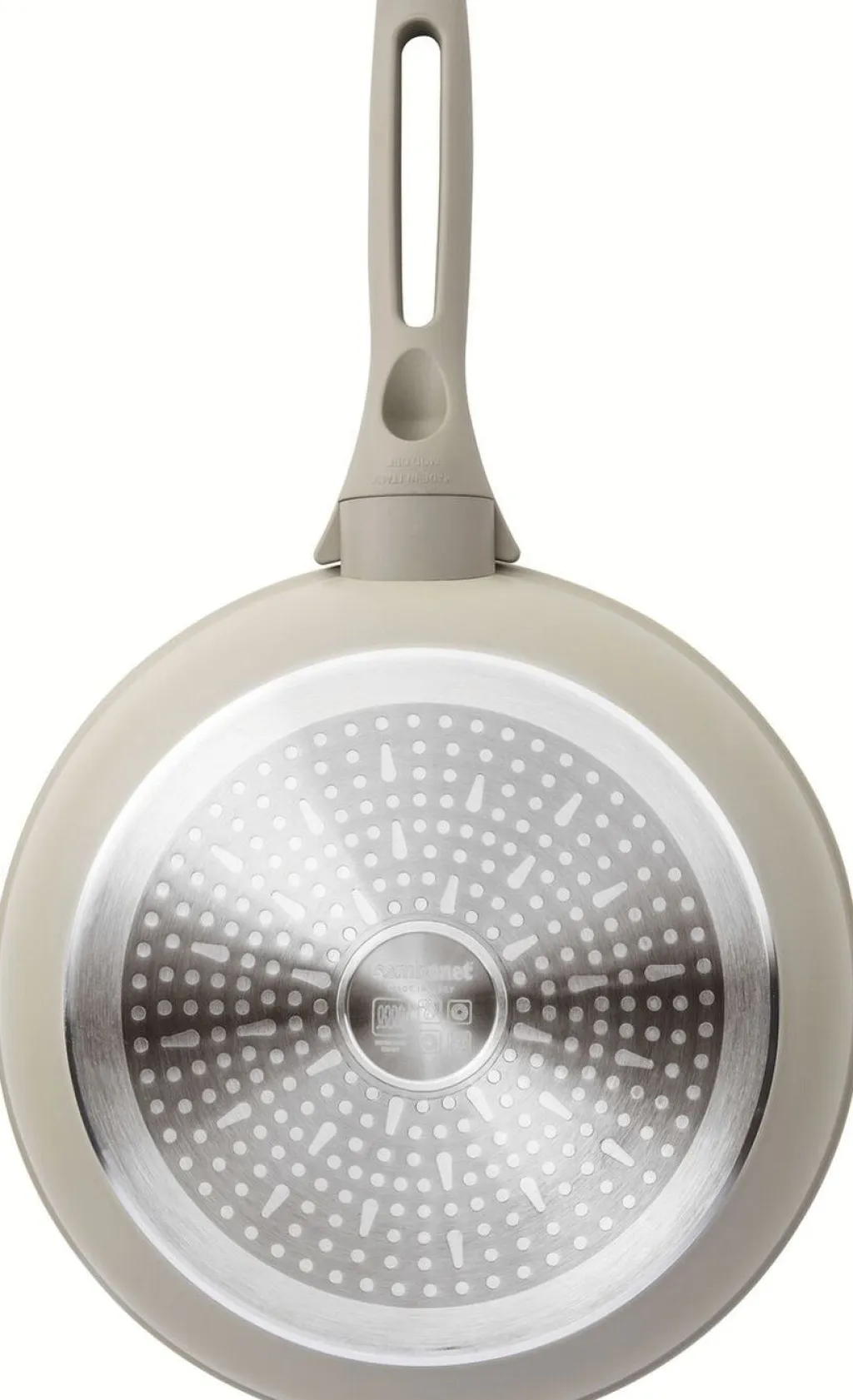 Sambonet Pander > Silver Force Stegepande , Beige/Grå