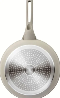 New Sambonet Silver Force Stegepande , Beige/Grå