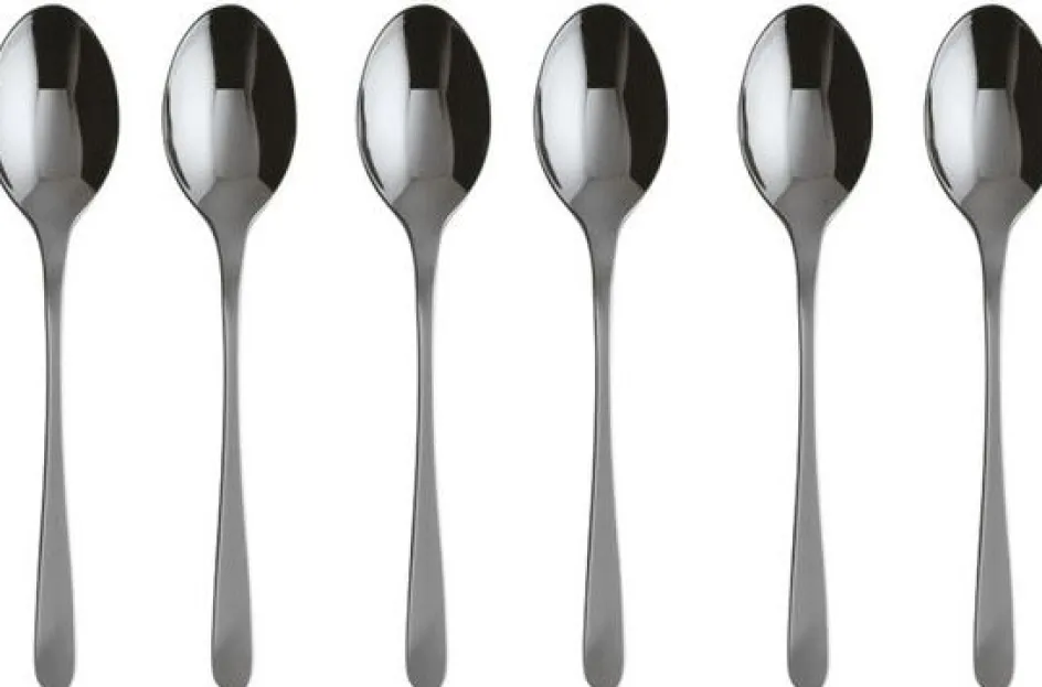 Clearance Sambonet Taste Teske 6 stk, Sort