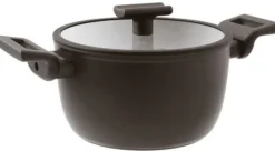 Clearance Titan Pro Double Induction Gryde m. Låg 20 cm/3,1 L, Sort Gryder Og Kasseroller