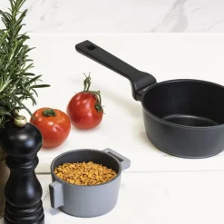 Sambonet Gryder Og Kasseroller > Titan Pro Double Induction Kasserolle 16 cm/ 1,2 L, Sort