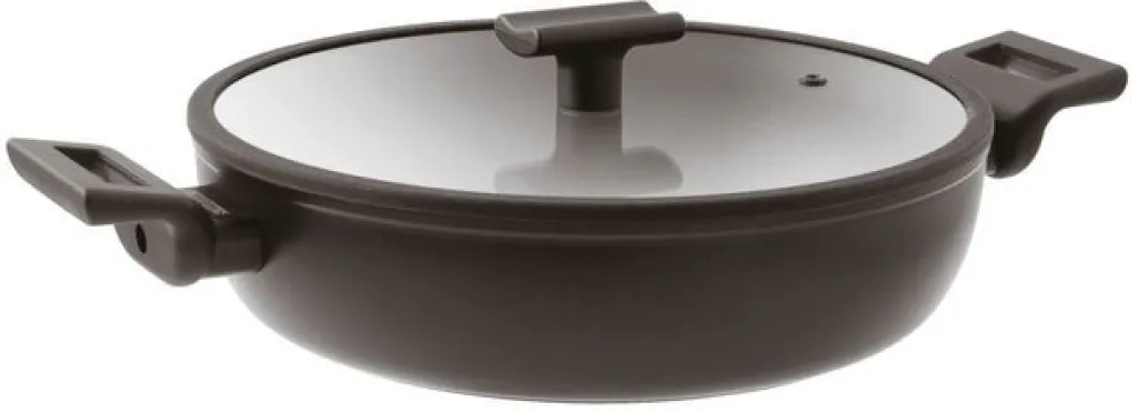 Sale Titan Pro Double Induction Sautergryde m. Låg 28 cm/4 L, Sort Pander