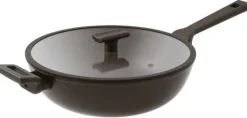 Best Titan Pro Double Induction Wok m. Låg 30 cm Pander