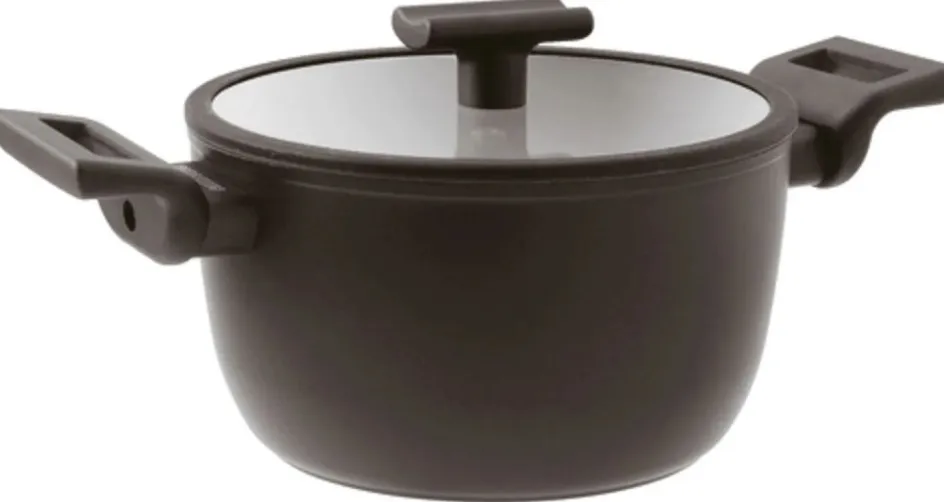 Sale Sambonet Titan Pro Double Induction Gryde m. Låg 24 cm/5,5 L, Sort