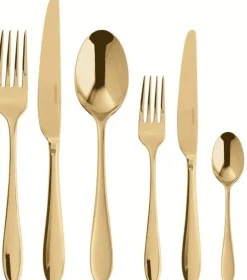 Sale Sambonet Velvet Bestiksæt , Guld