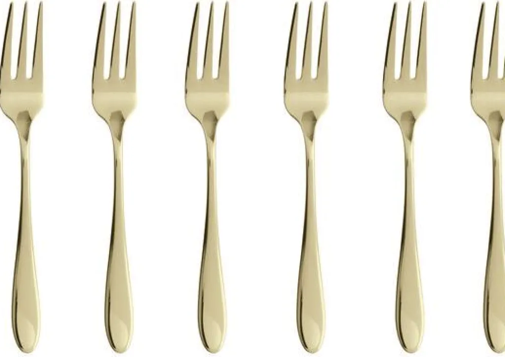 Clearance Velvet Kagegaffel 6 stk, Kagegafler