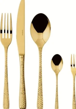 Online Sambonet Venezia Bestiksæt , Guld