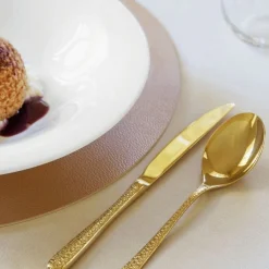 Clearance Sambonet Venezia Bestiksæt , Guld