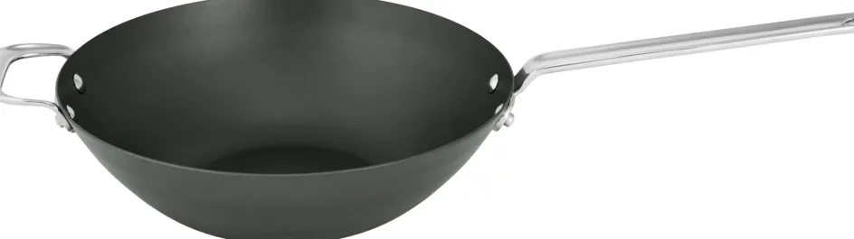 Hot Scanpan Black Iron Wok 30 cm