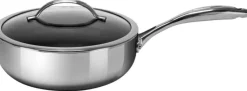 Scanpan Pander > HaptIQ Sauteuse m. Non-stick Belægning og Låg 26 cm/3,7 L