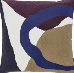 Sale Collage Pude 45x45 cm, Royal Blue Soveværelse|Puder Og Betræk