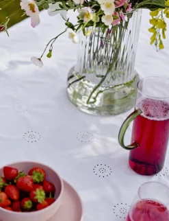 Outlet Södahl Daydream Broderie Anglaise Dug , Hvid