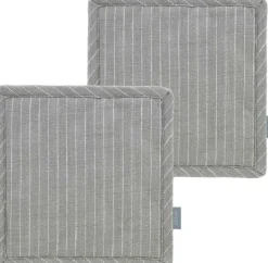 Online Södahl Line Grydelapper 2 stk. 20x20 cm, Stone Grey