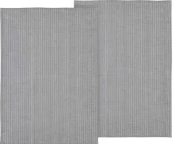 Södahl Line Viskestykke 2 stk. 50x70 cm, Stone Grey