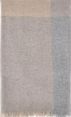 Clearance Södahl Merino Plaid 140x200 cm, Grå