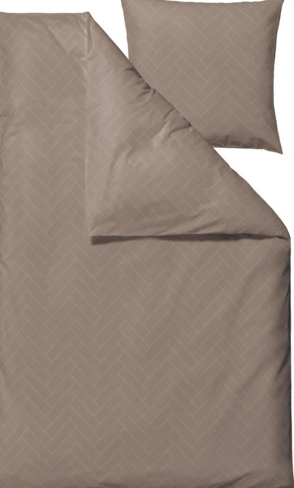 Hot Södahl Organic Tiles Sengetøj , Taupe