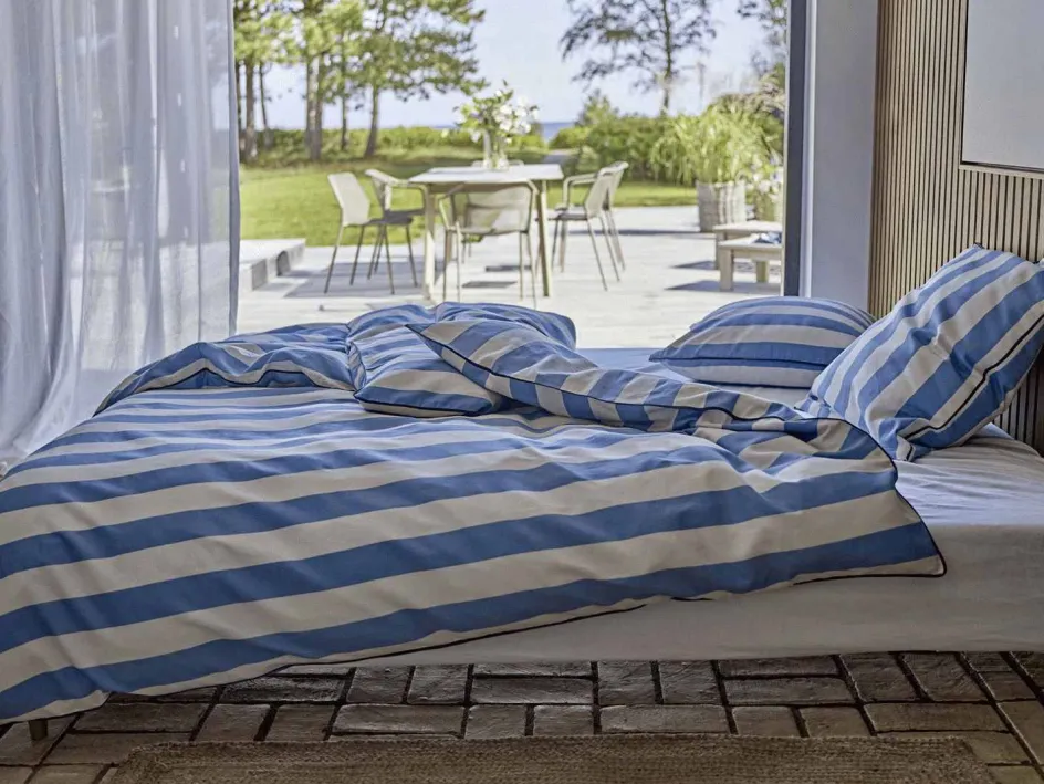 Clearance Södahl Ray Sengetøj , Ocean Blue