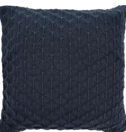 Södahl Soveværelse|Puder Og Betræk > Scallop Pudebetræk 45x45 cm, Indigo