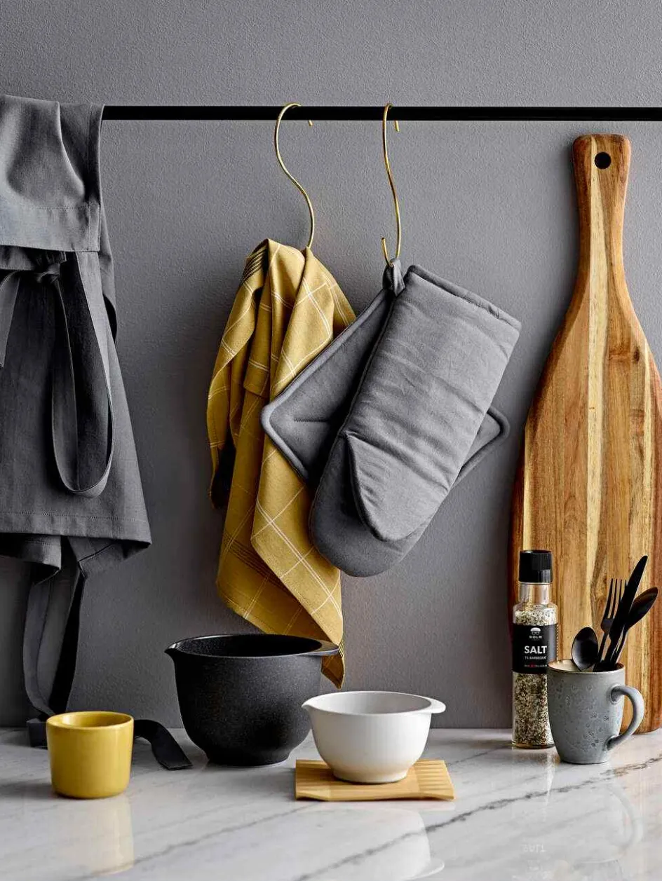 New Södahl Soft Forklæde 70x91 cm, Grå