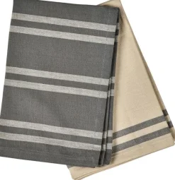 Outlet Södahl Soft Viskestykke 2 stk. 50x70 cm, Grå