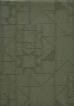 Södahl Star Damask Dug , Forest Green