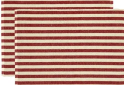 Södahl Dækkeservietter > Statement Stripe Dækkeserviet 2 stk. 33x48 cm,