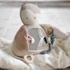 Aktivitetslegetøj Uglen Blinky 33 cm, Maple Beige Børn Tøjdyr Og Nusseklude