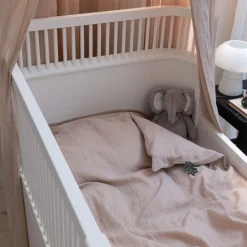 Discount Sebra Babysengetøj Musselin 70x100 cm, Seabreeze Beige