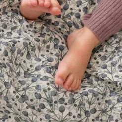 Hot Sebra Babysengetøj , Blue Olive