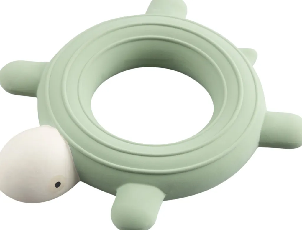 Clearance Badelegetøj Skildpadde 11,5 cm, Dusty Green Børn Vand- Og Badelegetøj
