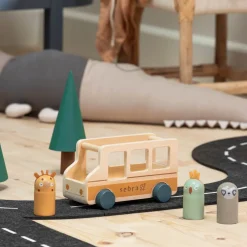 New Bus 4 Dele 20 cm Børn Køkken- Og Rolleleg|Baby- Og Småbørnslegetøj