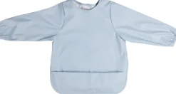 Discount Sebra Hagesmæk m. Ærmer, Powder Blue