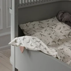 Best Juniorsengetøj 100x140 cm, Powder Blossom/Beige Børn Sengetøj Til Børn|Sengetøj Til Børn