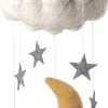 Børn Sebra Børneværelse|Interiør Til Børneværelset > Moon & Stars Babyuro 40 cm, Beige