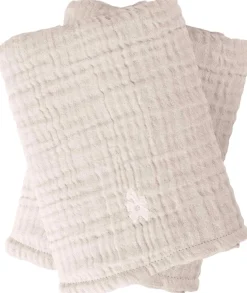 Sale Sebra Pusleunderlag 6-lag Muslin 2 stk. 58x40 cm, Rose