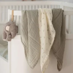 Outlet Sebra Stofble 3 stk. 75x75 cm, Mist Green