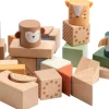 Clearance Sebra Totem Wildlife Byggeklodser, Multi