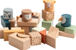 Clearance Sebra Totem Wildlife Byggeklodser, Multi