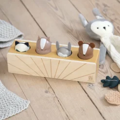 Børn Sebra Køkken- Og Rolleleg|Baby- Og Småbørnslegetøj > Woodland Pop Up Legetøj 22 cm, Multi