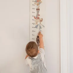 Børn Sebra Børneværelse|Interiør Til Børneværelset > World of Højdemåler 125 cm, Beige