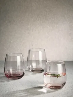 SØHOLM Vandglas > Sonja Drikkeglas 2 stk. 30 cl, Raspberry