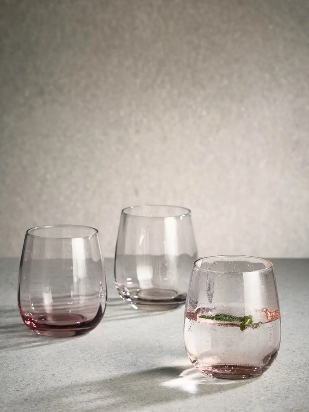 SØHOLM Vandglas > Sonja Drikkeglas 2 stk. 30 cl, Raspberry