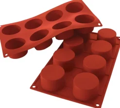 Online Classic Cilindro-form Ø6 cm, Rød Bageforme