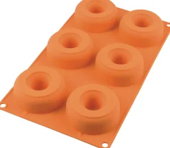 Classic Donutform Ø7,5 cm, Rød Bageforme