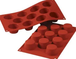 Online Classic Mini Muffinform t. 11 stk. Ø5,1 cm, Rød Bageforme