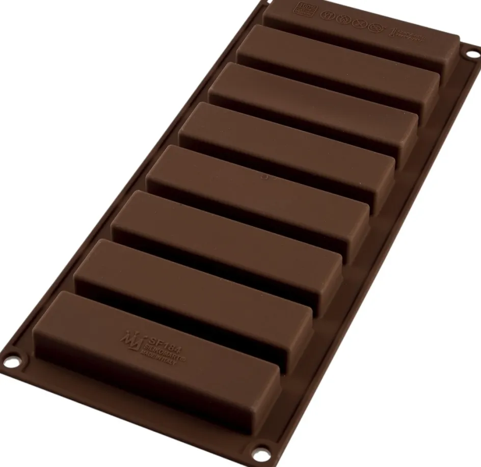 Clearance Silikomart Snackbar-form, Brun