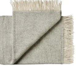 Silkeborg Uldspinderi Uderum|Plaider Og Tæpper > Fanø Plaid 140x240 cm, Light Nordic Grey