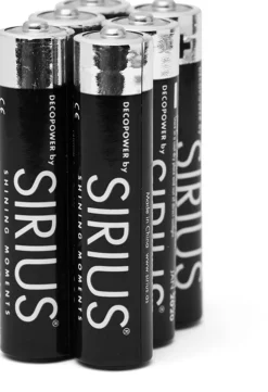 Hot DecoPower AAAA-batterier 6 stk Batterier