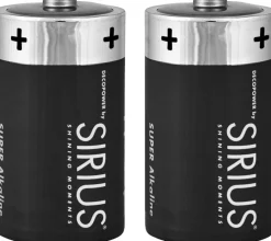 New Sirius DecoPower C-batterier 2 stk