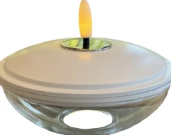 Sirius Stearinlys|Led Stearinlys > Lia Genopladelig Lysdekoration Ø9,9 cm,